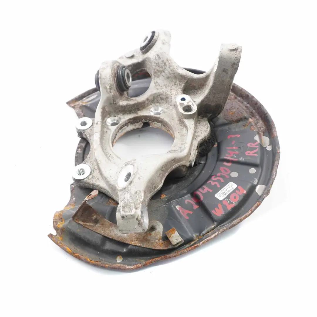 Mercedes W204 Wheel Carrier Rear Right O/S Suspension Axle Knuckle - SKU A2043500441-8 - Part number A2043500441