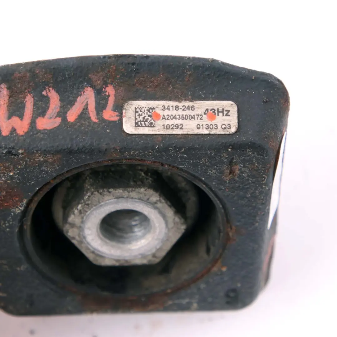  Vibration Dämpfer Mercedes W212 Hinten Rechts Achse Hilfsrahmen Stoßdämpfer - SKU A2043500472 - Teilenummer A2043500472