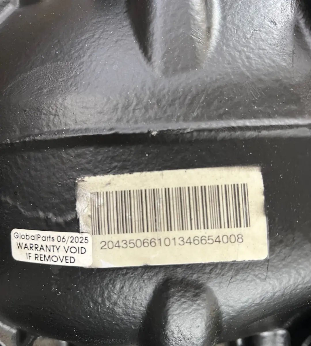 Diferencial Trasero 2,47 GARANTIA para Mercedes W204 W205 A207 W212 con número de pieza A2043501314 Mercedes W204 W205 A207 W212 Diferencial Trasero 2,47 GARANTIA - SKU A2043501314 - Número de pieza A2043501314