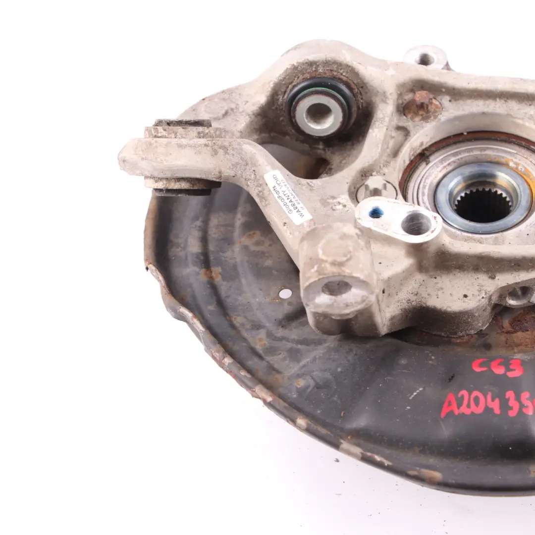 Mercedes W204 Mozzo ruota C63 AMG posteriore sinistro Sospensione Portante Freno - SKU A2043501341 - Numero di parte A2043501341
