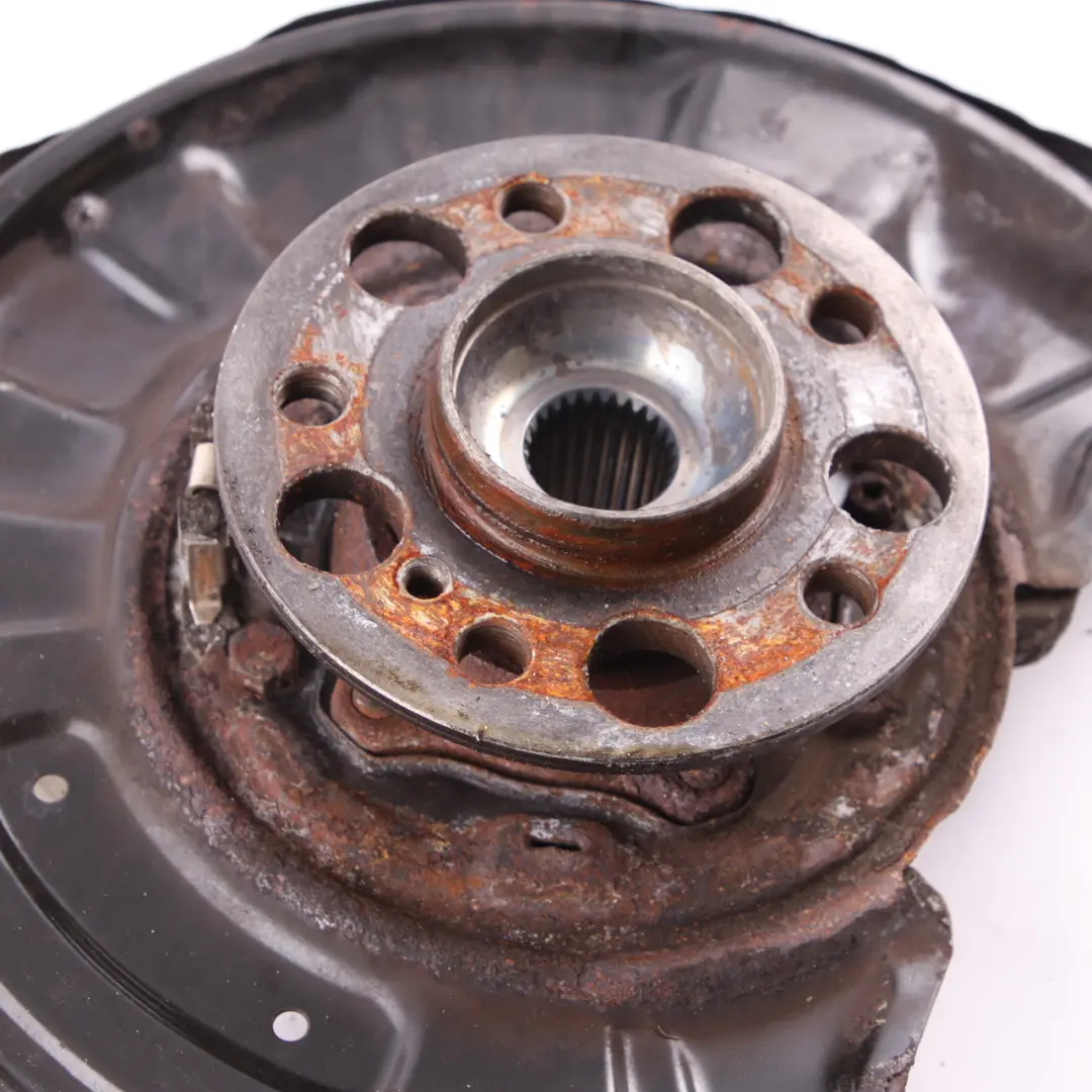 Mercedes W204 Wheel Hub C63 AMG Rear Left N/S Suspension Carrier Brake Cover - SKU A2043501341 - Part number A2043501341