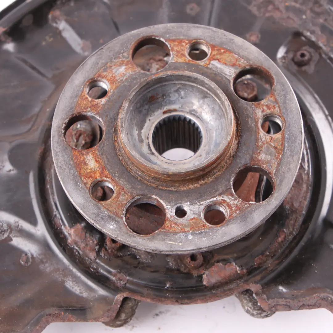 Mercedes W204 Wheel Hub C63 AMG Rear Suspension Carrier Brake Cover Right O/S - SKU A2043501441 - Part number A2043501341