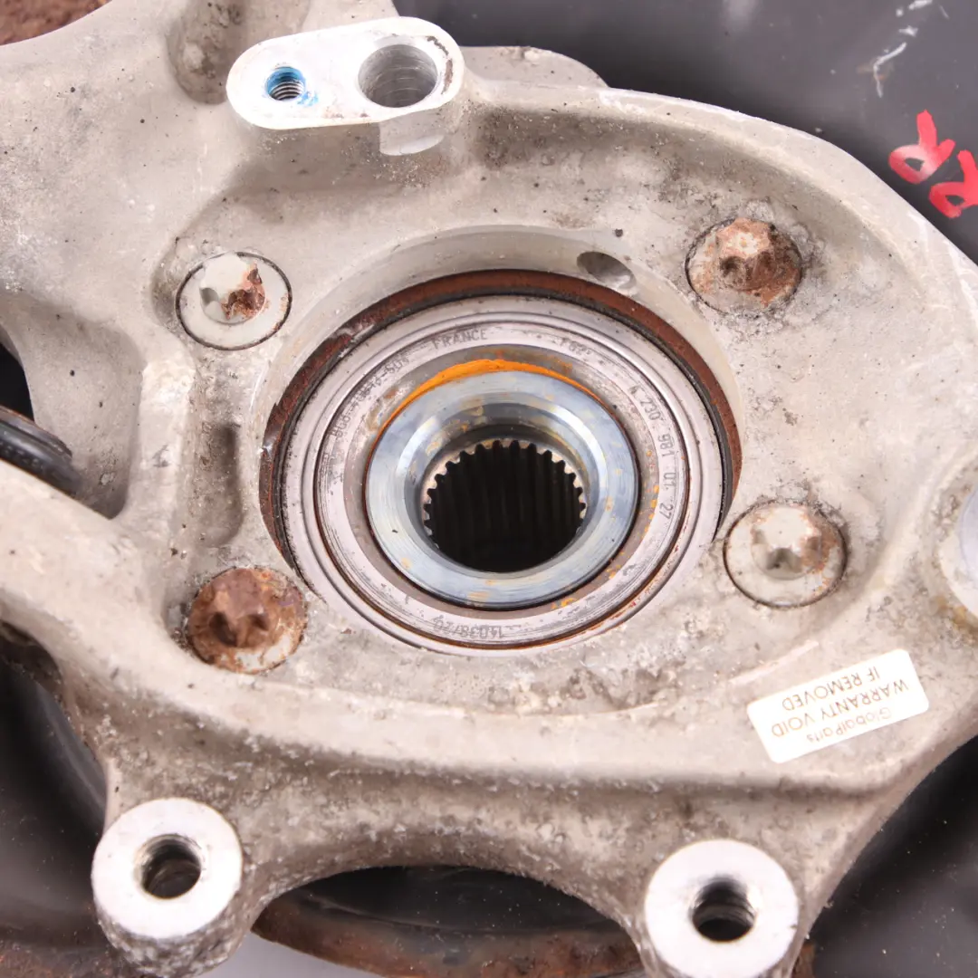 Mercedes W204 Wheel Hub C63 AMG Rear Suspension Carrier Brake Cover Right O/S - SKU A2043501441 - Part number A2043501341