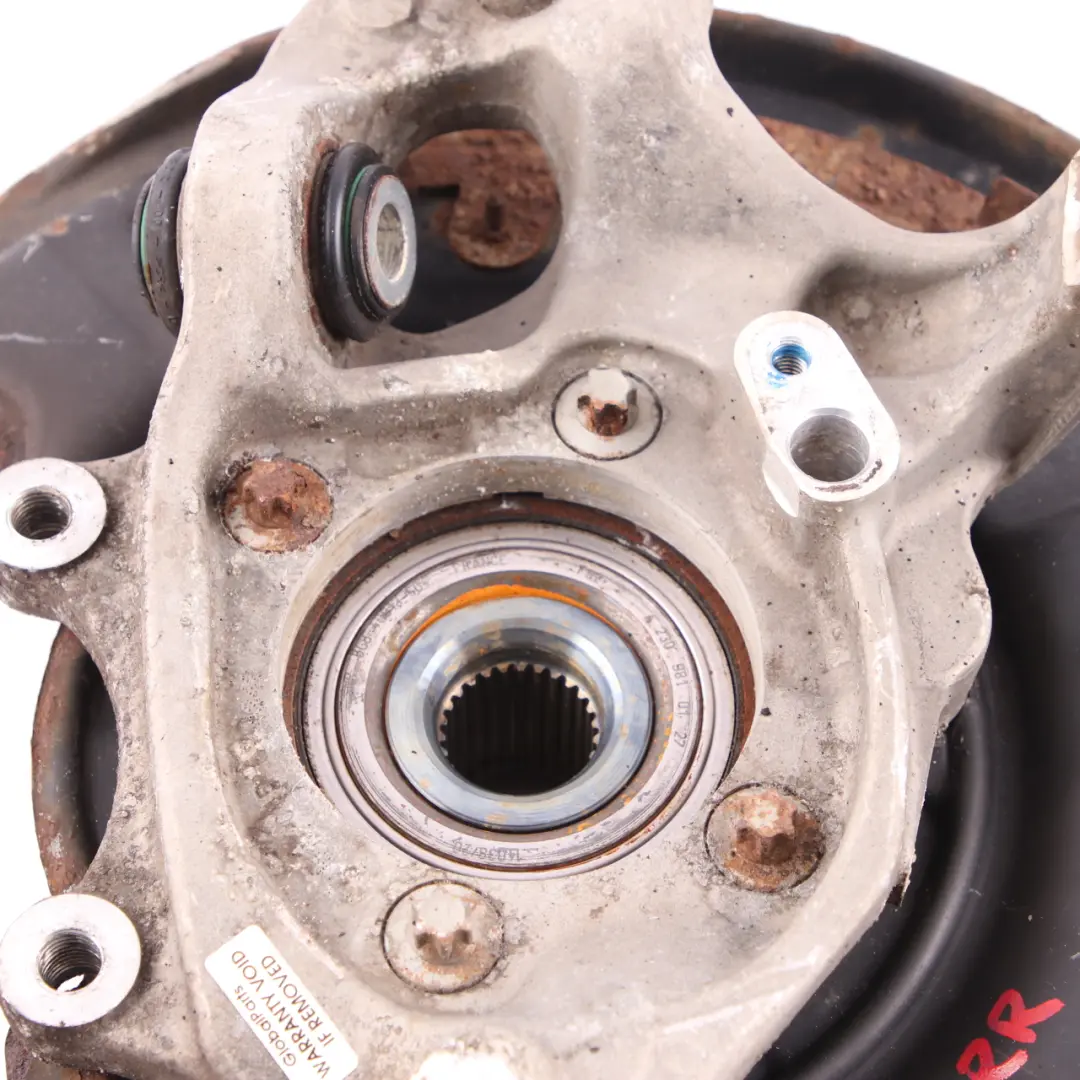 Mercedes W204 Wheel Hub C63 AMG Rear Suspension Carrier Brake Cover Right O/S - SKU A2043501441 - Part number A2043501341