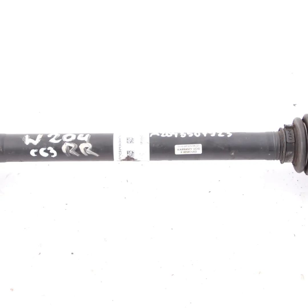 Output Drive Shaft C63 AMG Rear Left Right Axle Shaft to Mercedes W204 with Part number A2043501610 Mercedes W204 Output Drive Shaft C63 AMG Rear Left Right Axle Shaft - SKU A2043501610 - Part number A2043501610