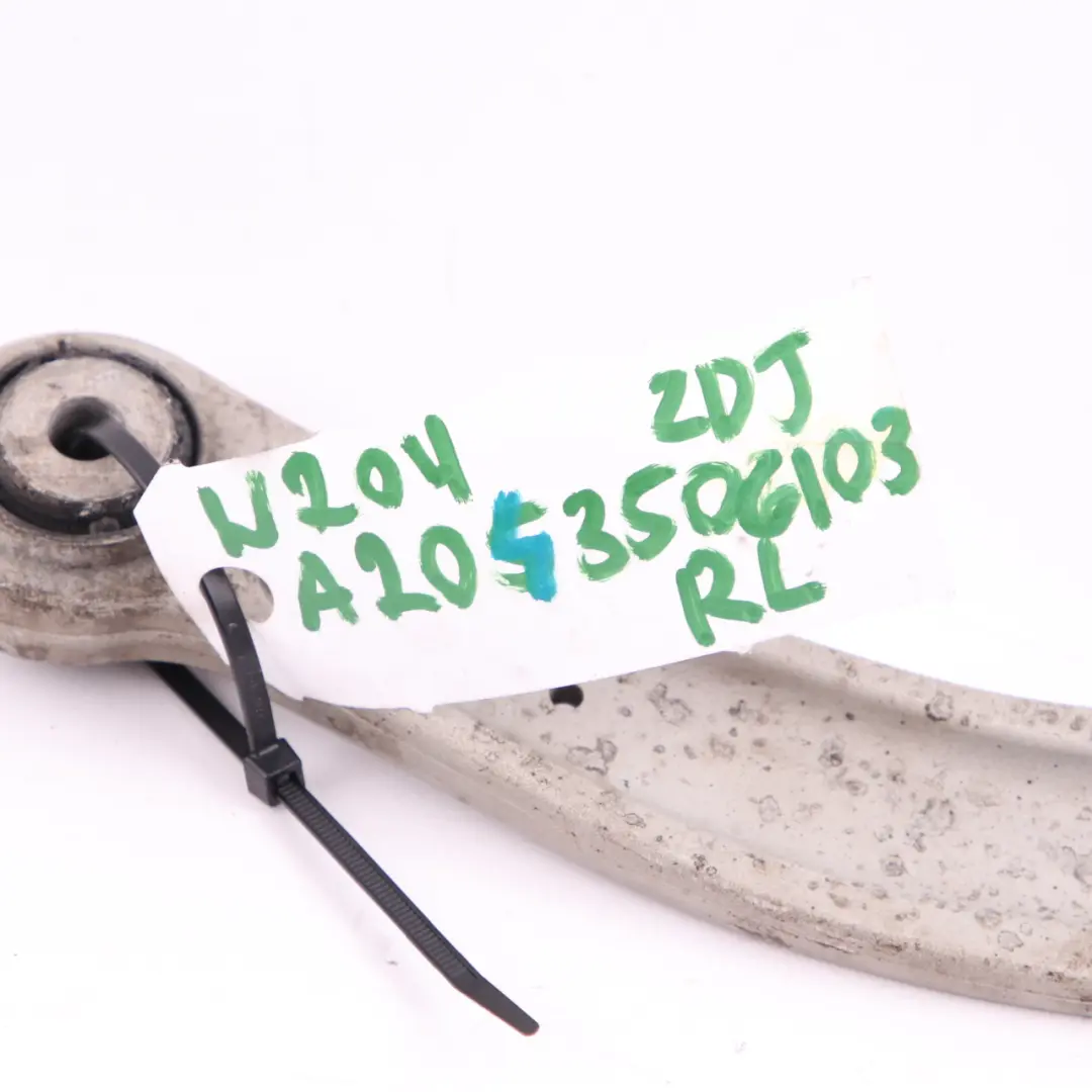 Wishbone Mercedes W204 Control Arm Axle Left N/S Joint to Rear with Part number A2043506103 Rear Wishbone Mercedes W204 Control Arm Axle Left N/S Joint - SKU A2043506103 - Part number A2043506103