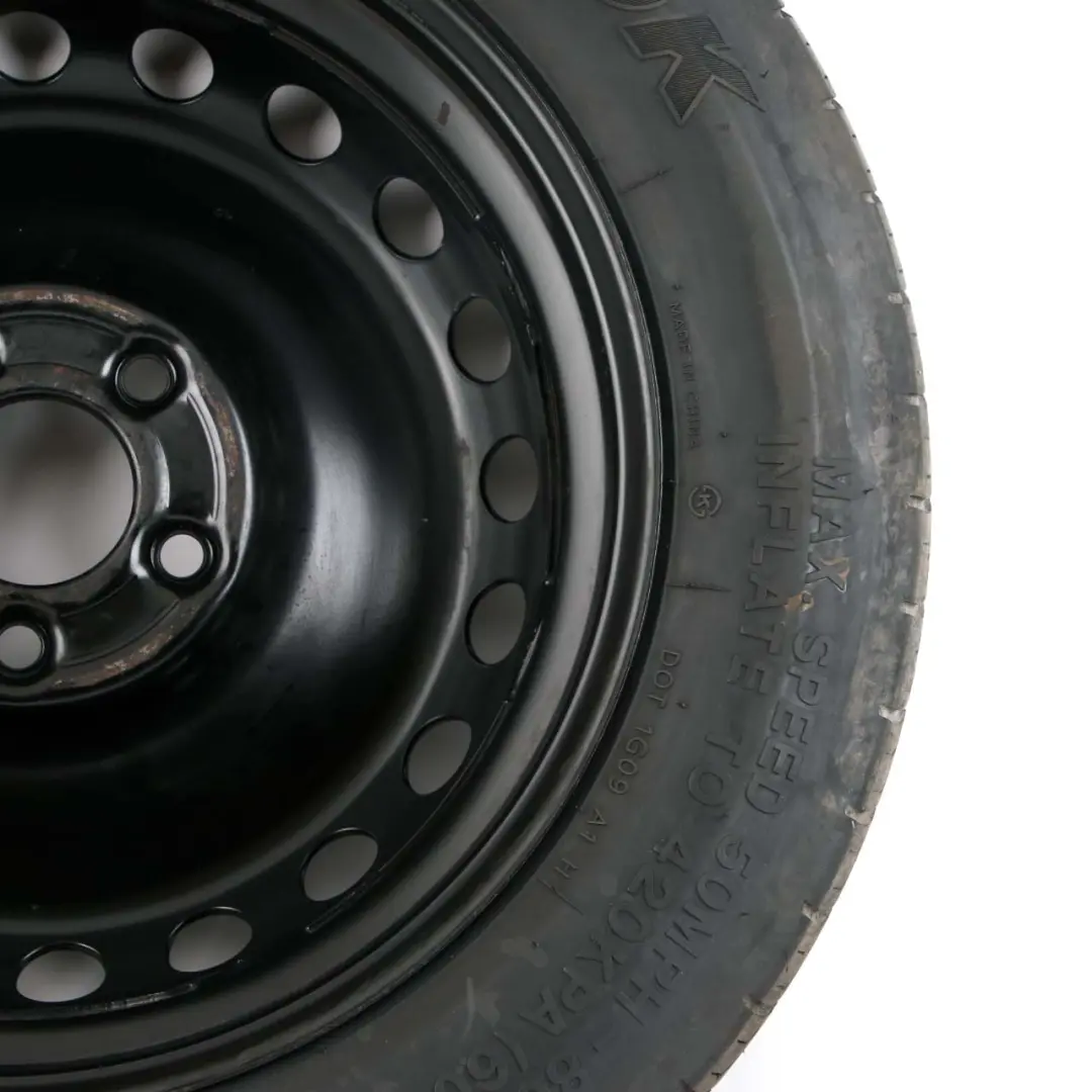 Stahl Felge 16" Notrad Reserverad 125/90 für Mercedes W204 mit Teilenummer A2044000302 Mercedes W204 Stahl Felge 16" Notrad Reserverad 125/90 - SKU A2044000302 - Teilenummer A2044000302