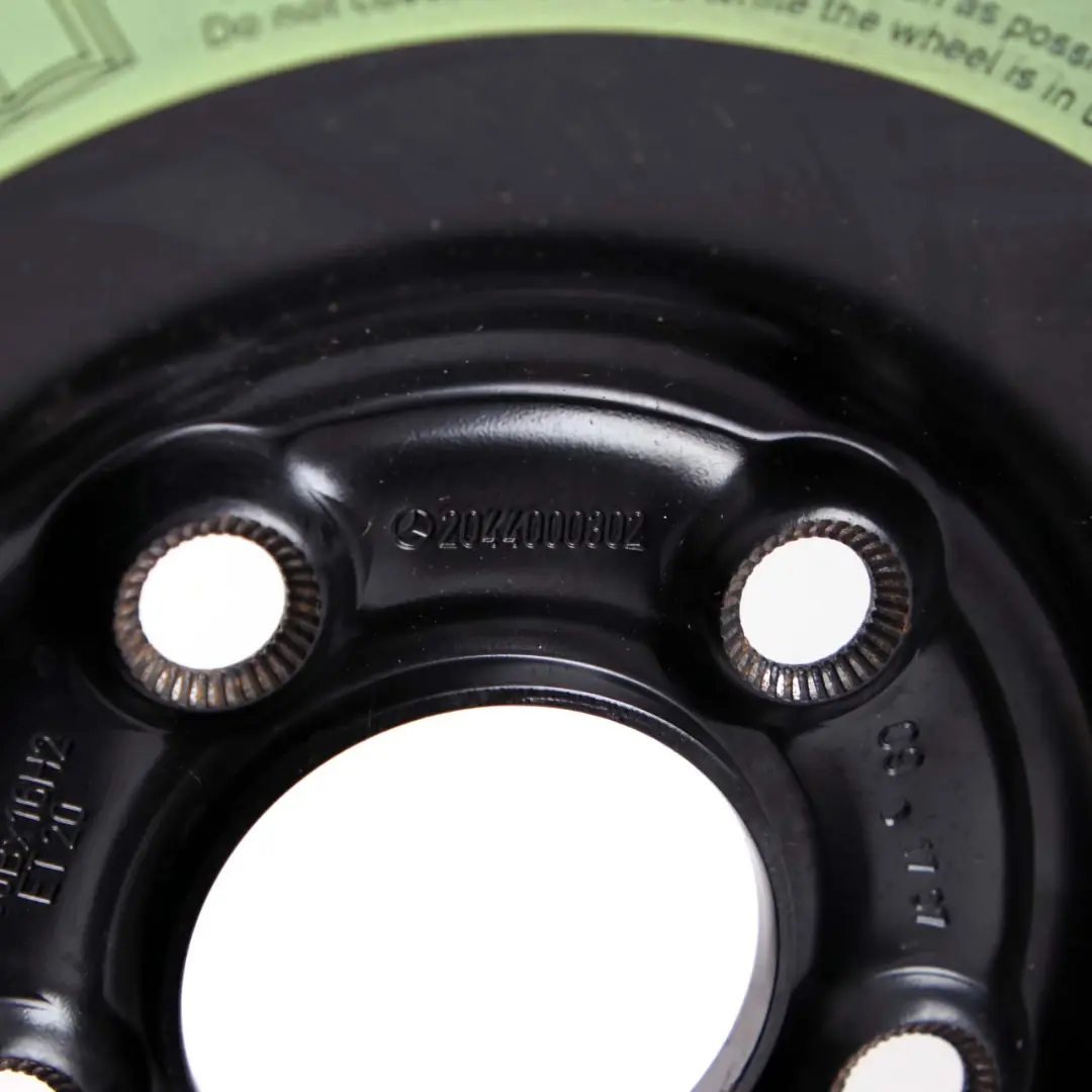 Hankook Roue de secours Pneu acier R16 125/90 pour Mercedes W204 à propos du numéro de pièce A2044000302 Mercedes W204 Hankook Roue de secours Pneu acier R16 125/90 - SKU A2044000302 - Numéro de pièce A2044000302