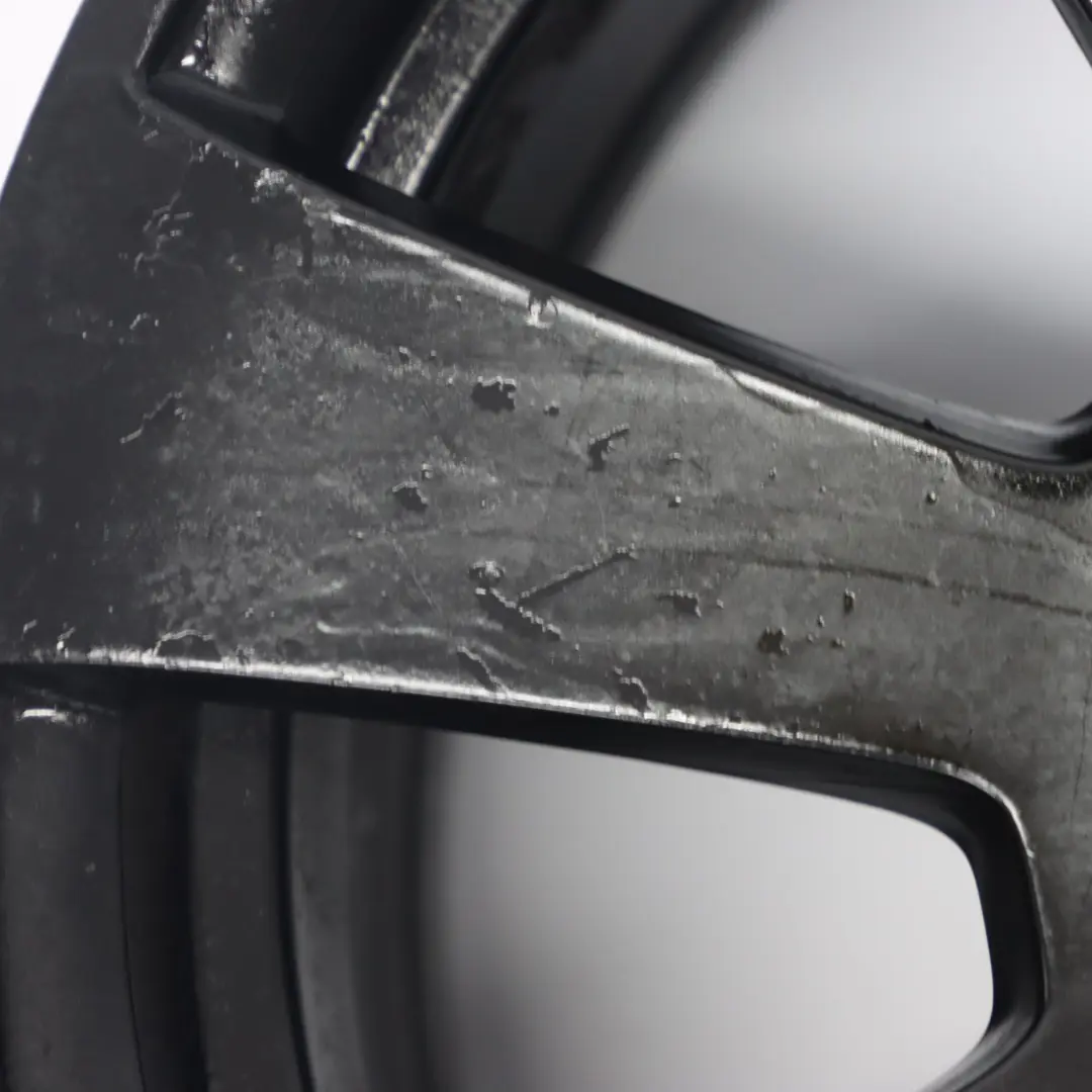 Cerchio in lega nero a 7 fori 16" ET:43 7J per Mercedes W204 con numero di parte A2044011102 Mercedes W204 Cerchio in lega nero a 7 fori 16" ET:43 7J - SKU A2044011102-3 - Numero di parte A2044011102