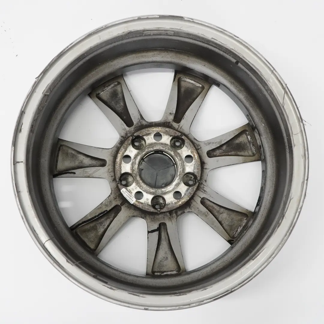 Alloy Wheel Rim 16" 7 Hole ET:43 7J to Mercedes W204 Black with Part number A2044011102 Mercedes W204 Black Alloy Wheel Rim 16" 7 Hole ET:43 7J - SKU A2044011102-6 - Part number A2044011102