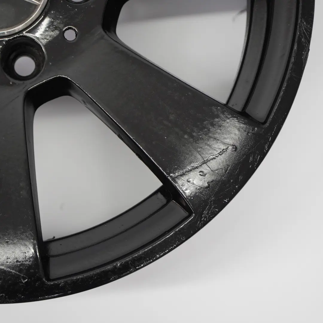 Mercedes W204 Black Alloy Wheel Rim 16" 7 Hole ET:43 7J - SKU A2044011102-6 - Part number A2044011102