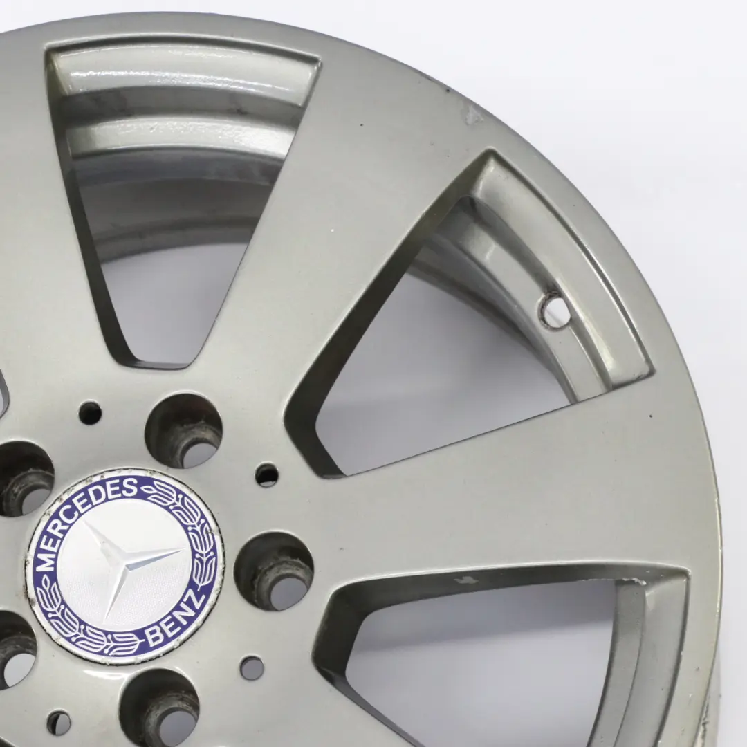 Llanta de aleación gris Mercedes W204 de 7 agujeros 16" ET:43 7J - SKU A2044011102-9 - Número de pieza A2044011102