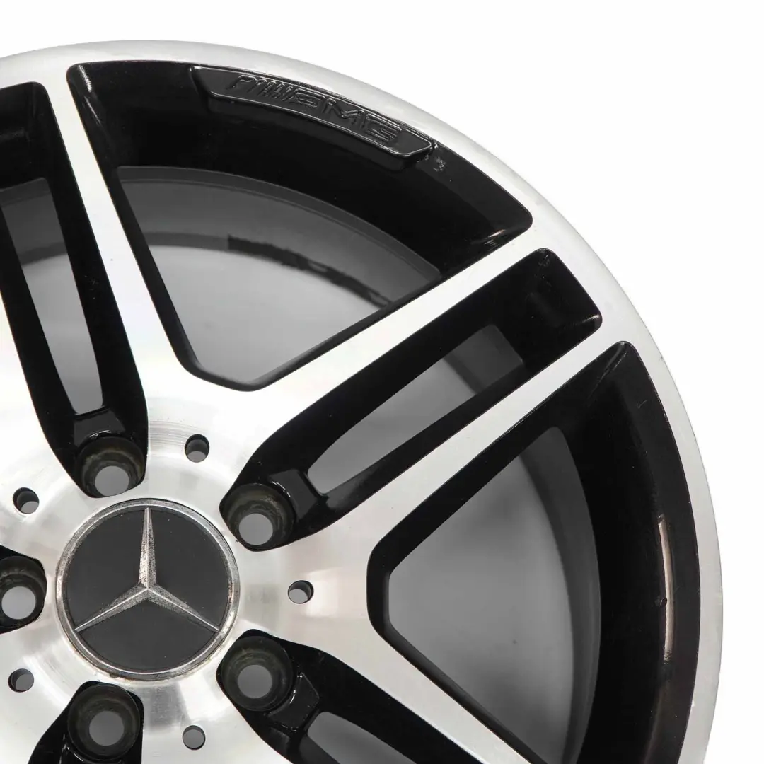 Cerchio Mercedes W204 AMG in lega 5 doppie razze 17" 8,5J ET:58 per con numero di parte A2044012400 Cerchio Mercedes W204 AMG in lega 5 doppie razze 17" 8,5J ET:58 - SKU A2044012400-1 - Numero di parte A2044012400