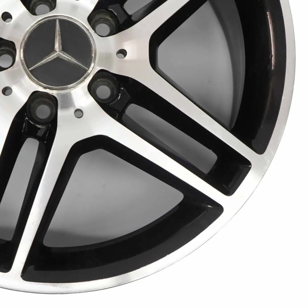 Wheel Rim Mercedes W204 AMG Alloy 5 Double Spoke 17" 8,5J ET:58 - SKU A2044012400-1 - Part number A2044012400