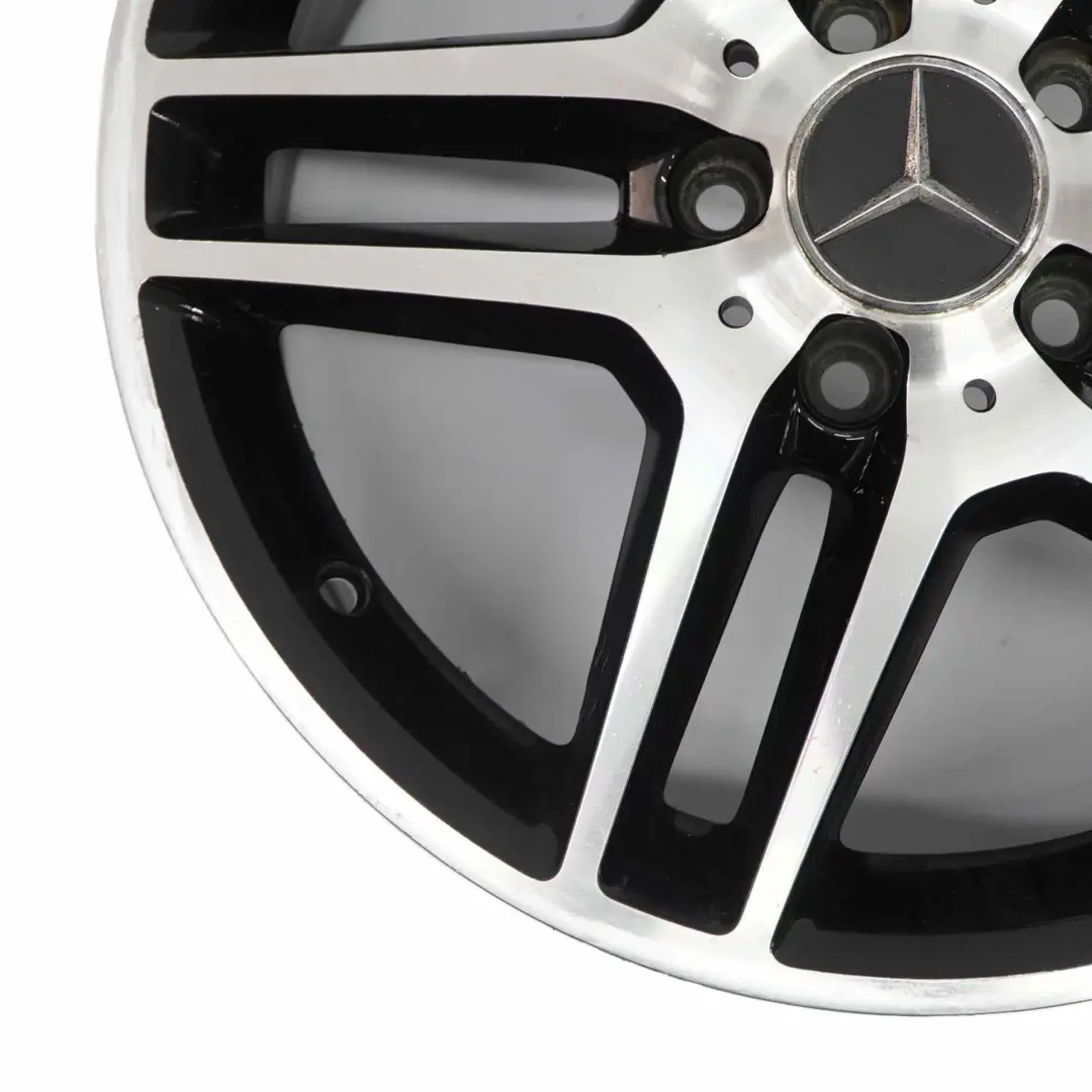  Llanta Mercedes W204 AMG Alloy 5 radios dobles 17" 8,5J ET:58 - SKU A2044012400-1 - Número de pieza A2044012400