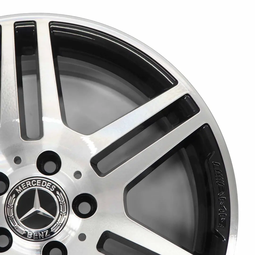 Mercedes C-Klasse W204 AMG Silber Alufelge Alu Felge 17" 7,5J ET:47 - SKU A2044014502-5 - Teilenummer A2044014502