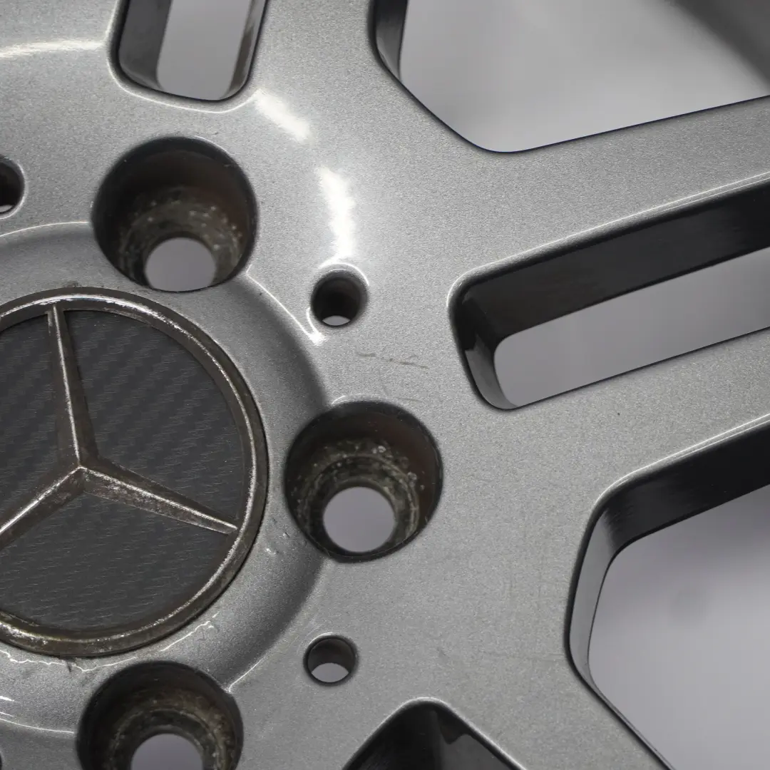 Llanta aleación gris Mercedes W204 AMG 17" 6 radios dobles 7,5J para con número de pieza A2044014502 Llanta aleación gris Mercedes W204 AMG 17" 6 radios dobles 7,5J - SKU A2044014502-6 - Número de pieza A2044014502