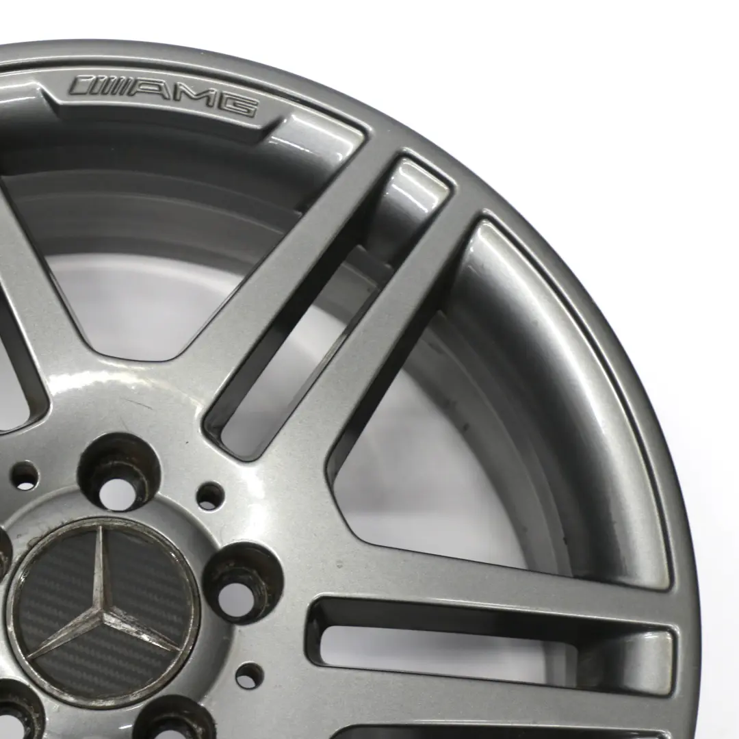 Mercedes W204 AMG Jante alliage gris 17" 6 Double-Spoke ET:47 7,5J - SKU A2044014502-7 - Numéro de pièce A2044014502