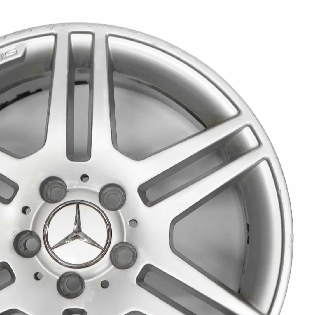 Mercedes W204 AMG 6 Double-Spoke Alloy Wheel Rim 17" ET:47 7,5J - SKU A2044014502 - Part number A2044014502
