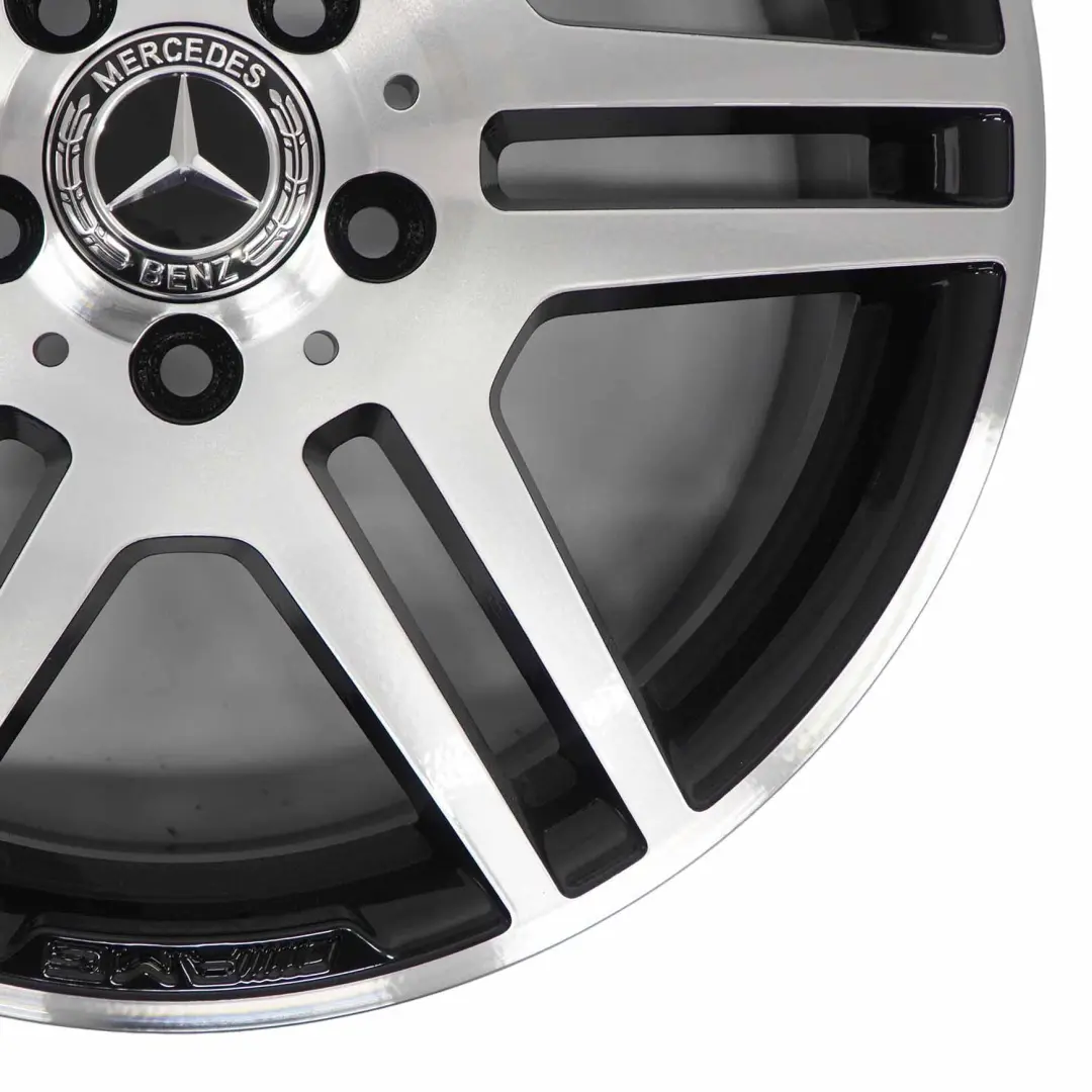 Mercedes W204 AMG 6 Double-Spoke Alloy Wheel Rim 17" 8,5J ET:58 - SKU A2044014602-5 - Part number A2044014602