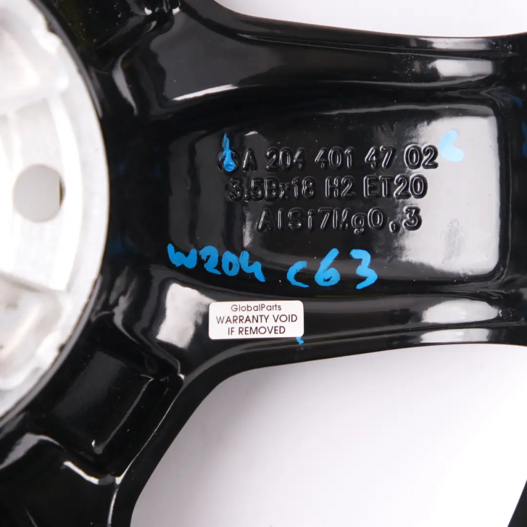 Mercedes W204 C63 AMG Koło Zapasowe Dojazdowe R18 Opona 125/70 - SKU A2044014702 - Numer Części A2044014702