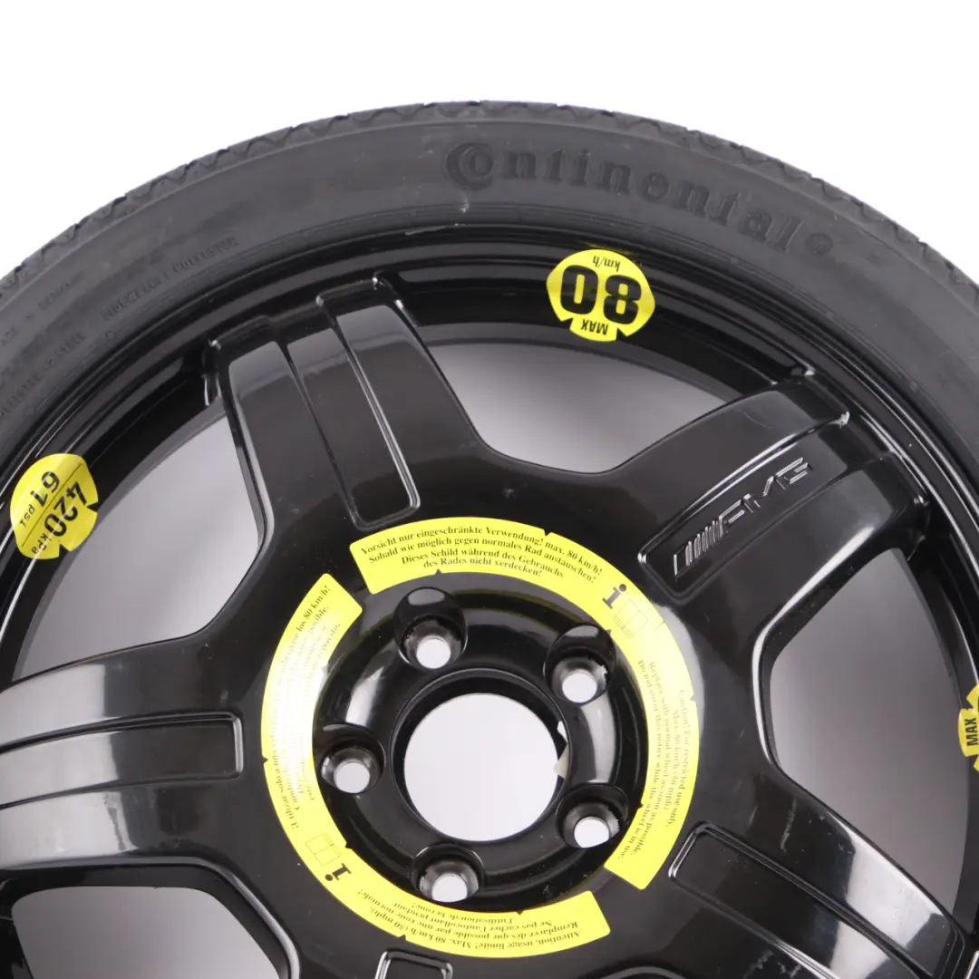 Roue De Secours Mercedes W204 C63 AMG Compact Acier R18 Pneu 125/70 - SKU A2044014702 - Numéro de pièce A2044014702