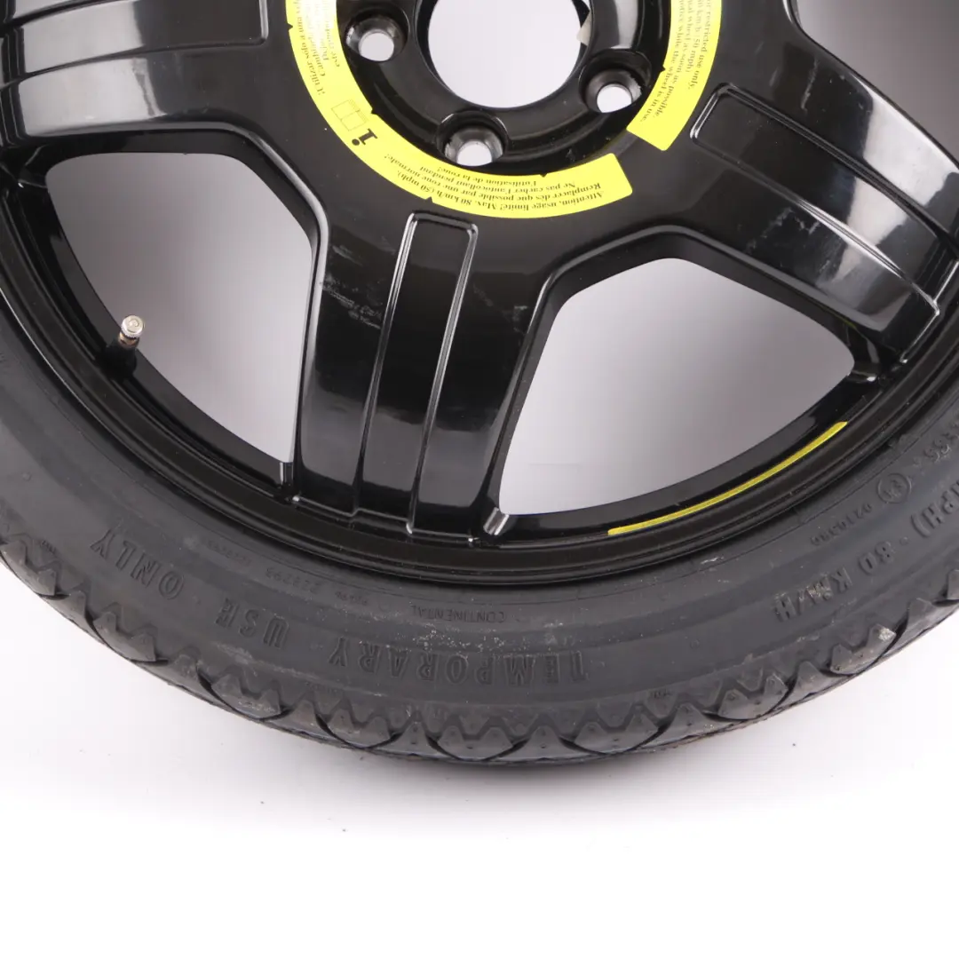 Rueda Repuesto Mercedes W204 C63 AMG Acero R18 Neumático 125/70 para con número de pieza A2044014702 Rueda Repuesto Mercedes W204 C63 AMG Acero R18 Neumático 125/70 - SKU A2044014702 - Número de pieza A2044014702