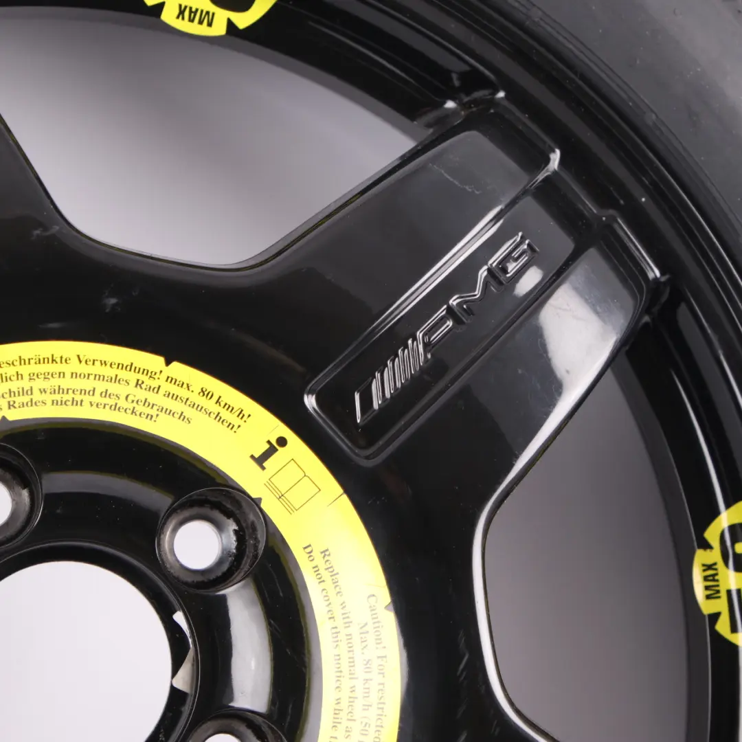  Spare Wheel Mercedes W204 C63 AMG Compact Steel R18 Tyre 125/70 - SKU A2044014702 - Part number A2044014702