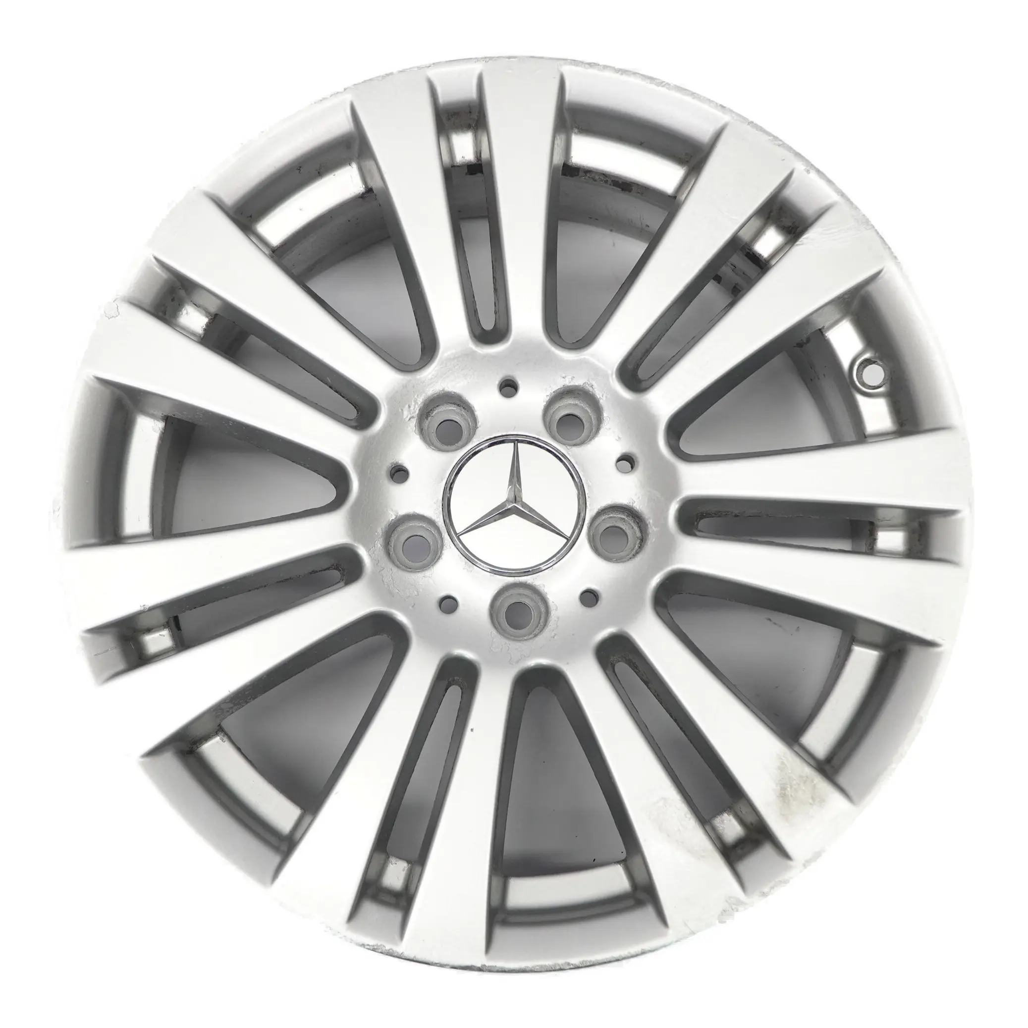 Mercedes W204 7 Cerchi in lega argento a doppie razze 17" 7,5J ET:47 A2044017402