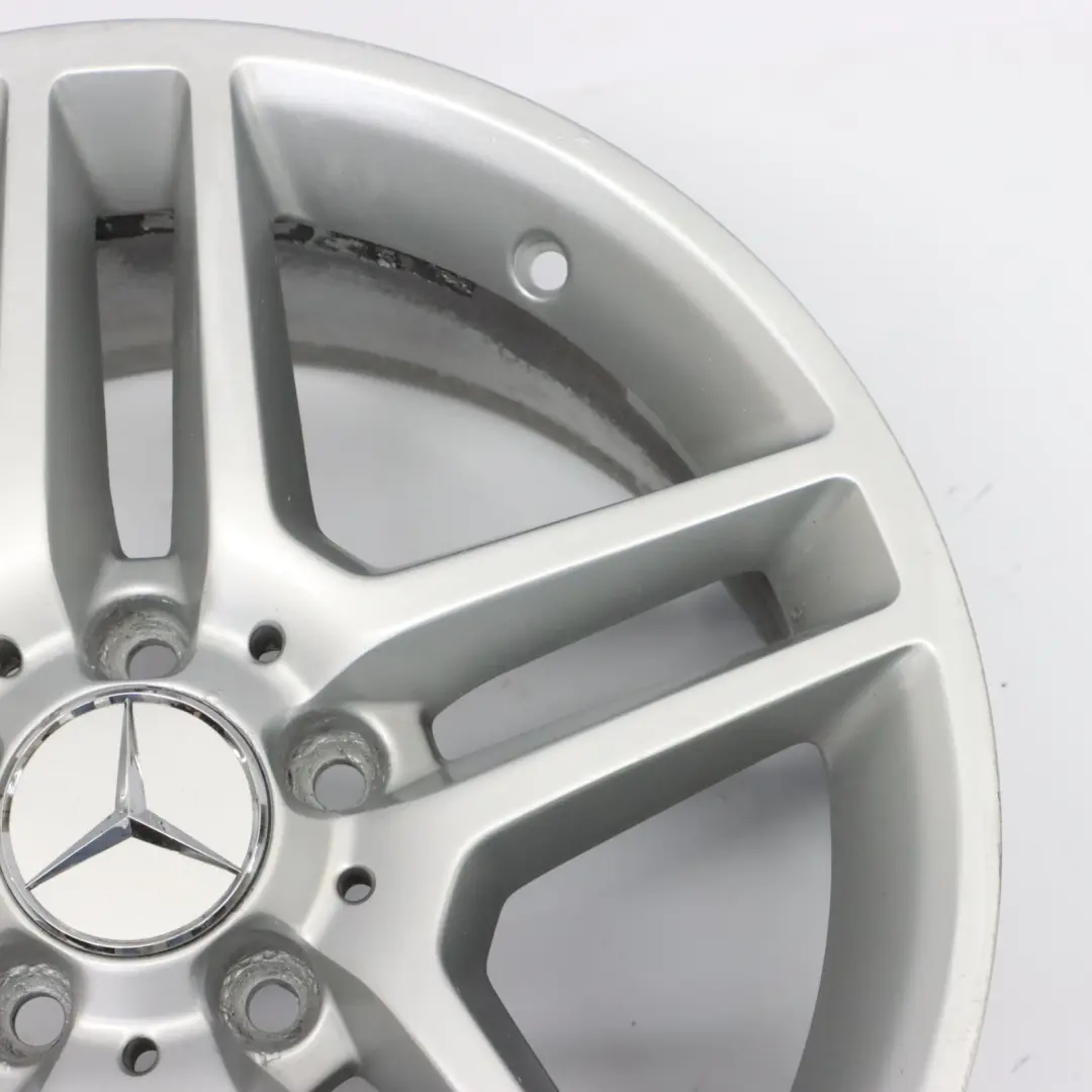 Alloy Wheel Rim 17" 8.5J ET:58 to Mercedes W204 AMG Rear Silver with Part number A2044019702 Mercedes W204 AMG Rear Silver Alloy Wheel Rim 17" 8.5J ET:58 - SKU A2044019702-1 - Part number A2044019702