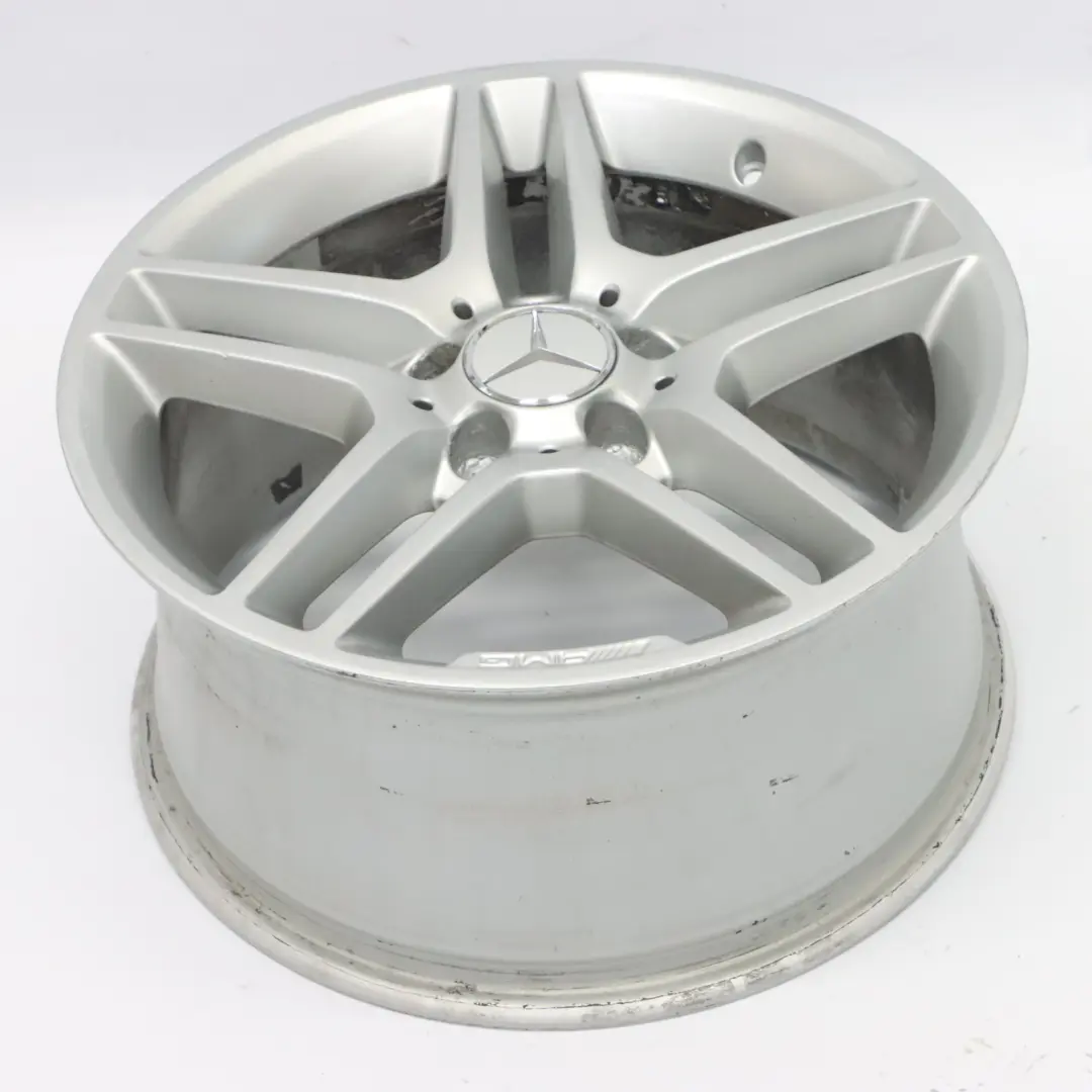 Mercedes W204 AMG cerchio posteriore in lega argento 17" 8.5J ET:58 - SKU A2044019702-1 - Numero di parte A2044019702