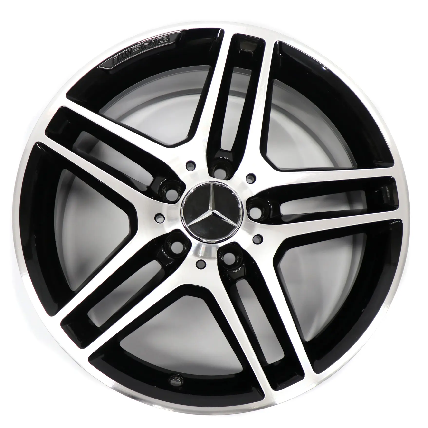 Mercedes W204 cerchio posteriore lega 17" 8.5J ET:58 5 doppie razze A2044019702