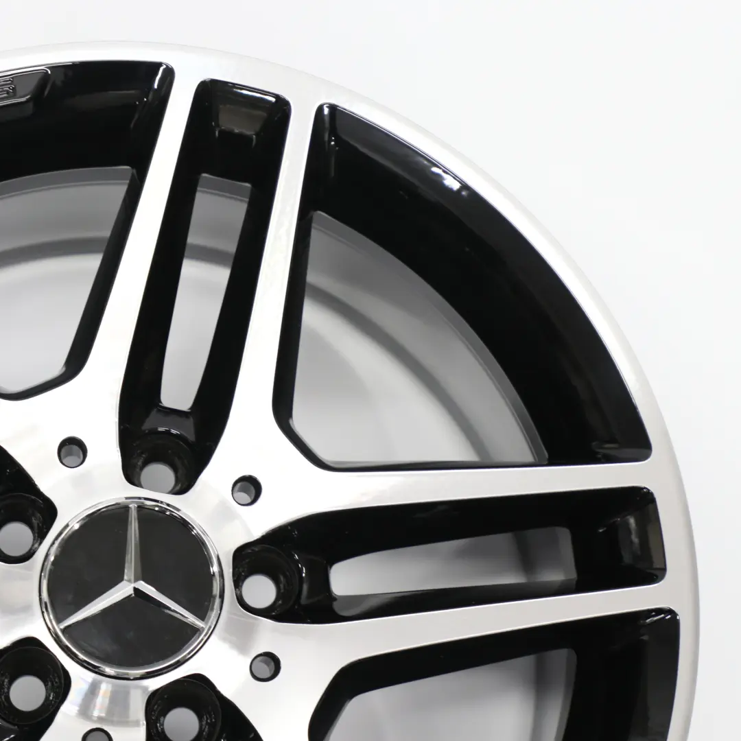 cerchio posteriore lega 17" 8.5J ET:58 5 doppie razze per Mercedes W204 con numero di parte A2044019702 Mercedes W204 cerchio posteriore lega 17" 8.5J ET:58 5 doppie razze - SKU A2044019702 - Numero di parte A2044019702