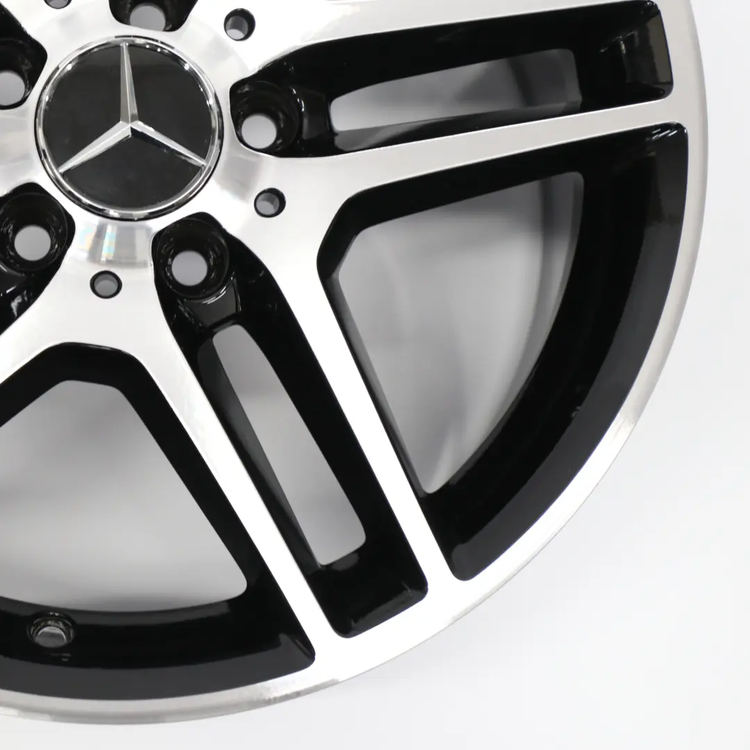 Mercedes W204 cerchio posteriore lega 17" 8.5J ET:58 5 doppie razze - SKU A2044019702 - Numero di parte A2044019702