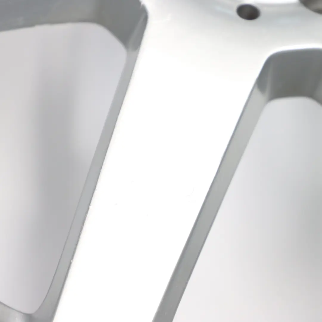 7-Spoke Front Silver AMG Alloy Wheel Rim 18" 8J ET:50 to Mercedes W204 with Part number A2044019802 Mercedes W204 7-Spoke Front Silver AMG Alloy Wheel Rim 18" 8J ET:50 - SKU A2044019802-3 - Part number A2044019802