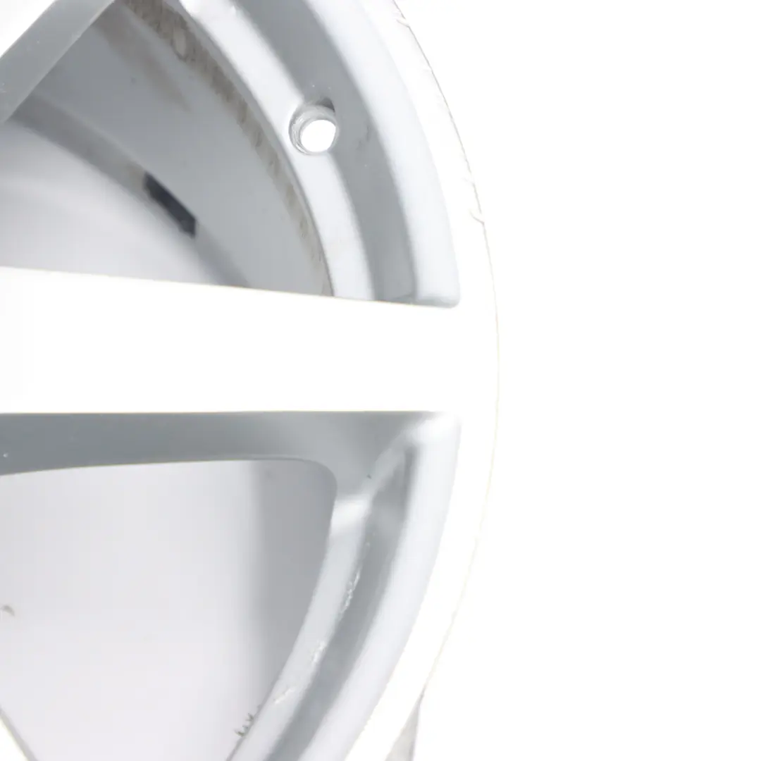 Mercedes W204 7-Spoke Front Silver AMG Alloy Wheel Rim 18" 8J ET:50 - SKU A2044019802-3 - Part number A2044019802