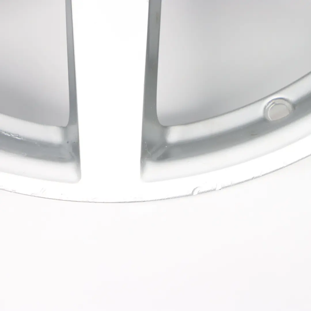 7-Spoke Front Silver AMG Alloy Wheel Rim 18" 8J ET:50 to Mercedes W204 with Part number A2044019802 Mercedes W204 7-Spoke Front Silver AMG Alloy Wheel Rim 18" 8J ET:50 - SKU A2044019802-3 - Part number A2044019802