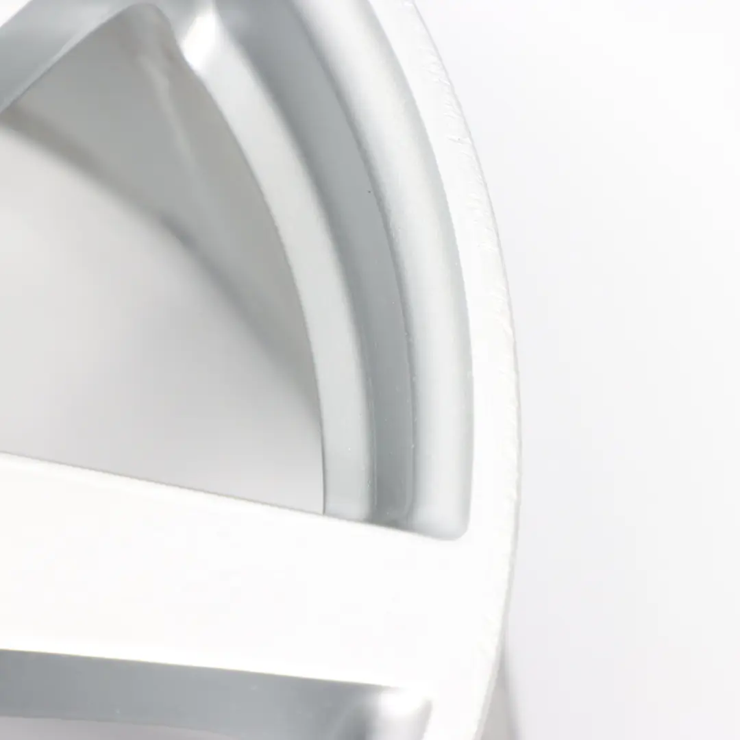 Mercedes W204 7-Spoke Front Silver AMG Alloy Wheel Rim 18" 8J ET:50 - SKU A2044019802-3 - Part number A2044019802