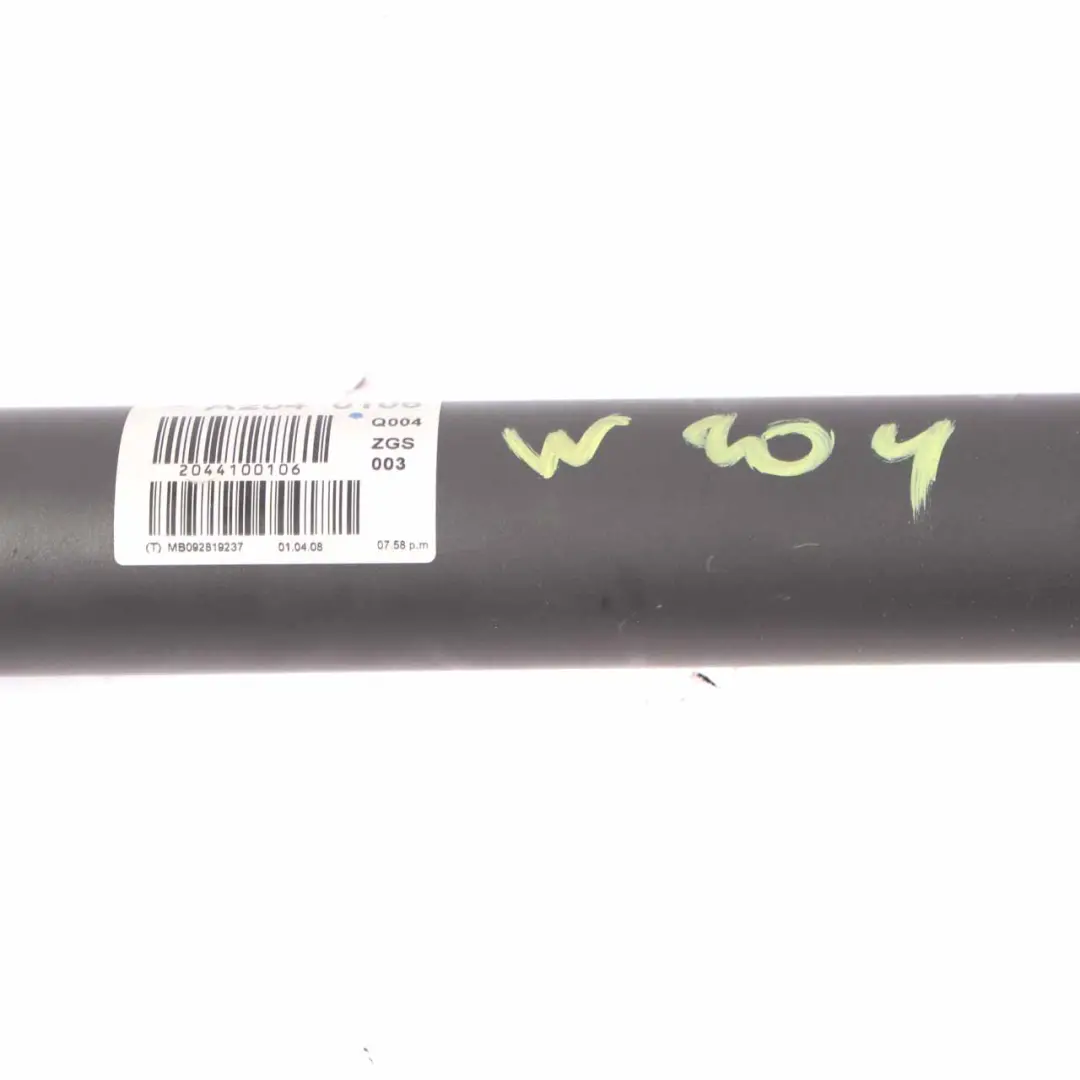  Propshaft Mercedes W204 Drive Prop Shaft Transmission M271 Petrol - SKU A2044100106 - Part number A2044100106