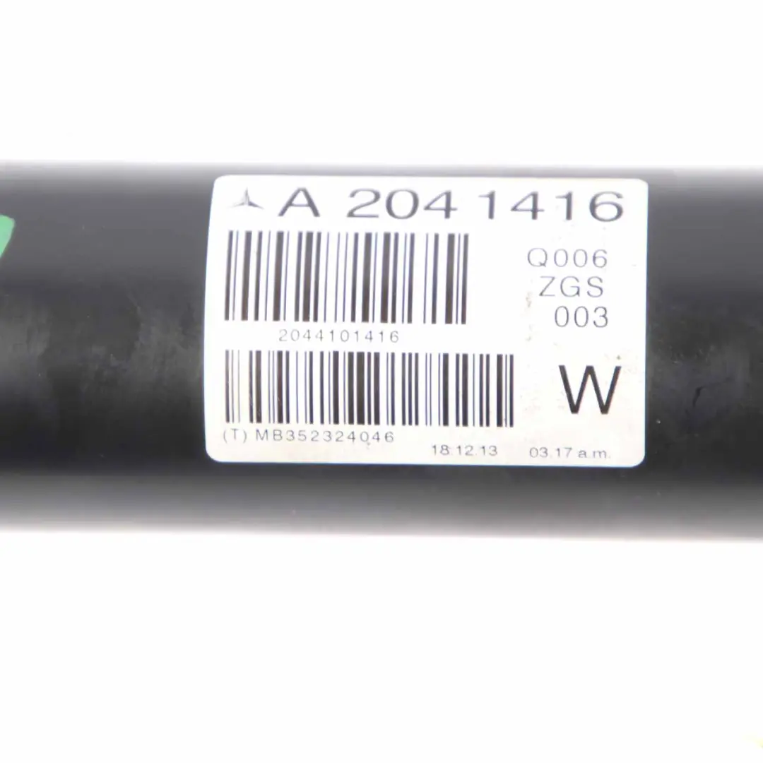  Propshaft Mercedes W204 C207 Drive Prop Shaft Transmission Automatic - SKU A2044101416 - Part number A2044101416