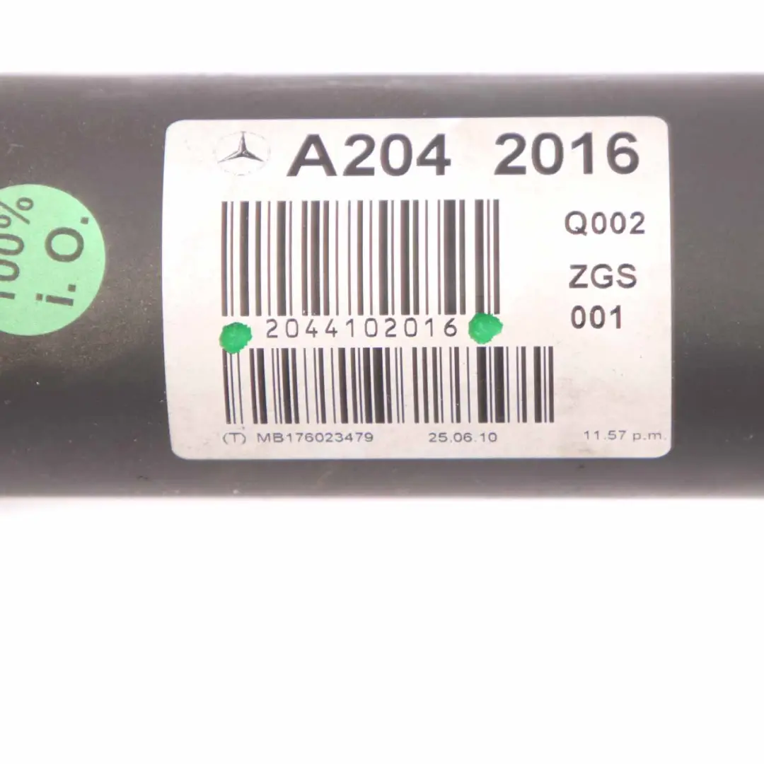 Mercedes W204 C200CDI OM651 Kardanwelle Antrieb Automatikgetriebe - SKU A2044102016 - Teilenummer A2044102016