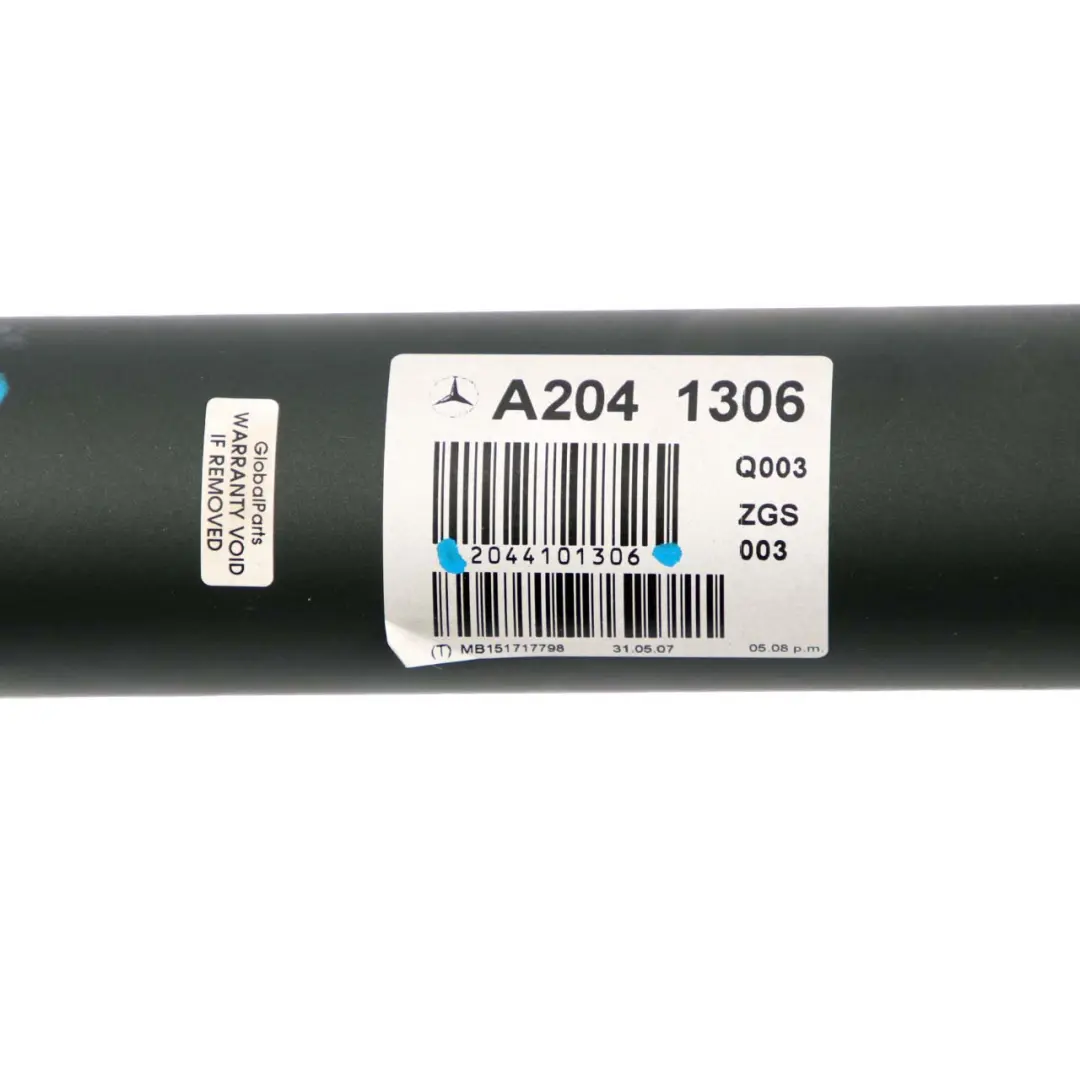 Mercedes W204 Arbre transmission C 220 CDI Transmission Automatique A2044101306 - SKU A2044107306 - Numéro de pièce A2044107306