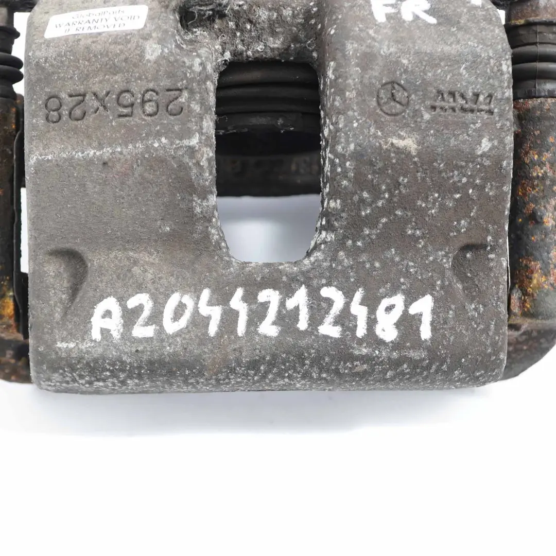 Delantero Derecho Pinza De Freno TRW 295X28 para Mercedes W204 con número de pieza A2044212481 Mercedes W204 Delantero Derecho Pinza De Freno TRW 295X28 - SKU A2044212481 - Número de pieza A2044212481