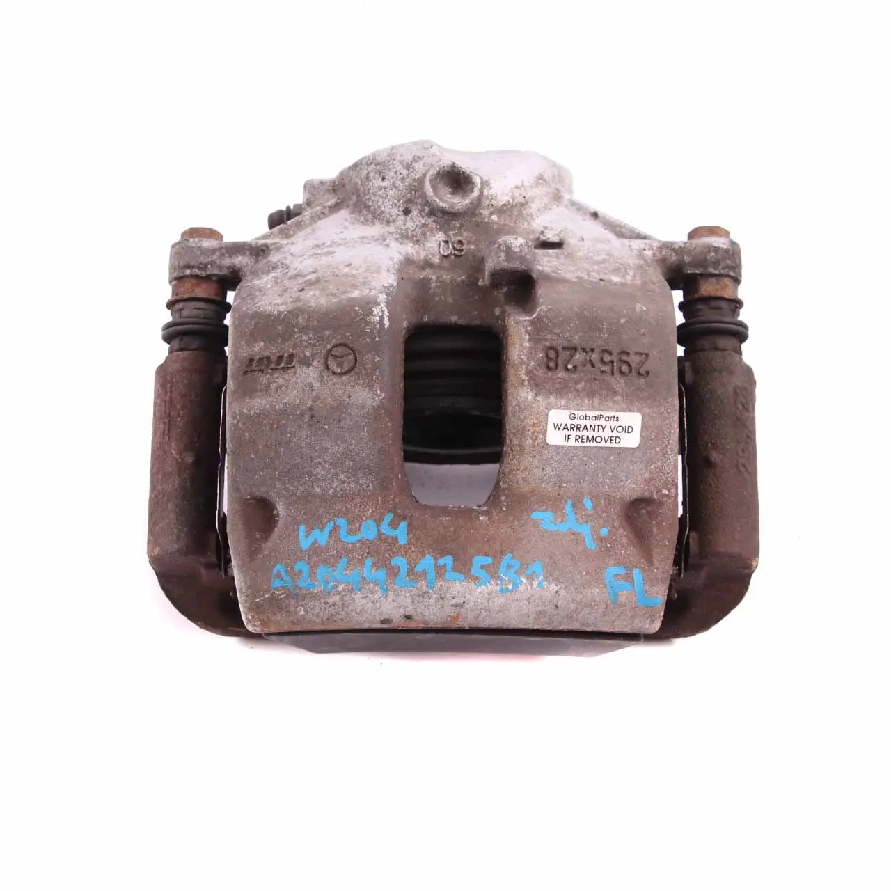 Mercedes W204 Pinza Freno Rueda Delantera Izquierda TRW 295X28 A2044212581