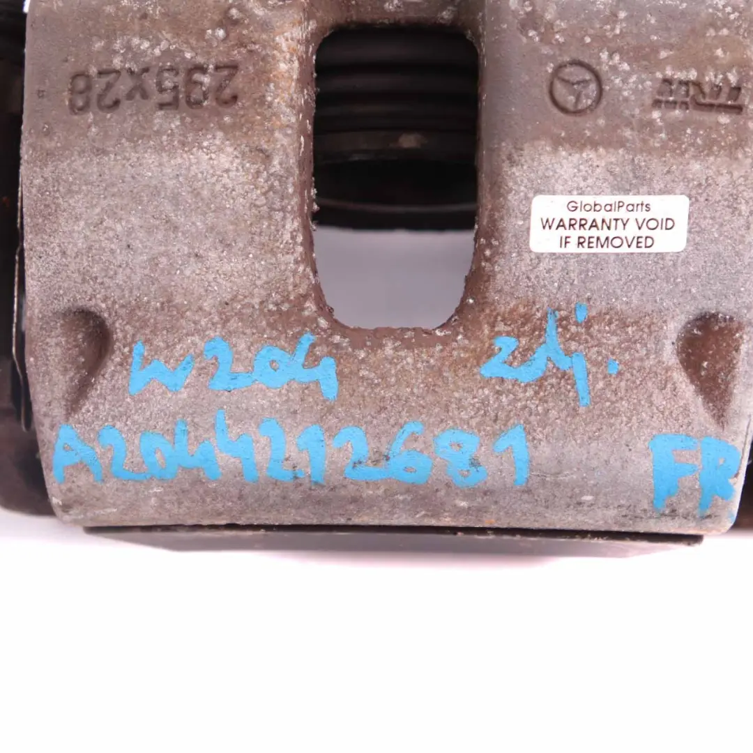 Mercedes W204 Etrier de frein avant droit Frein de roue TRW 295X28 - SKU A2044212681-1 - Numéro de pièce A2044212681