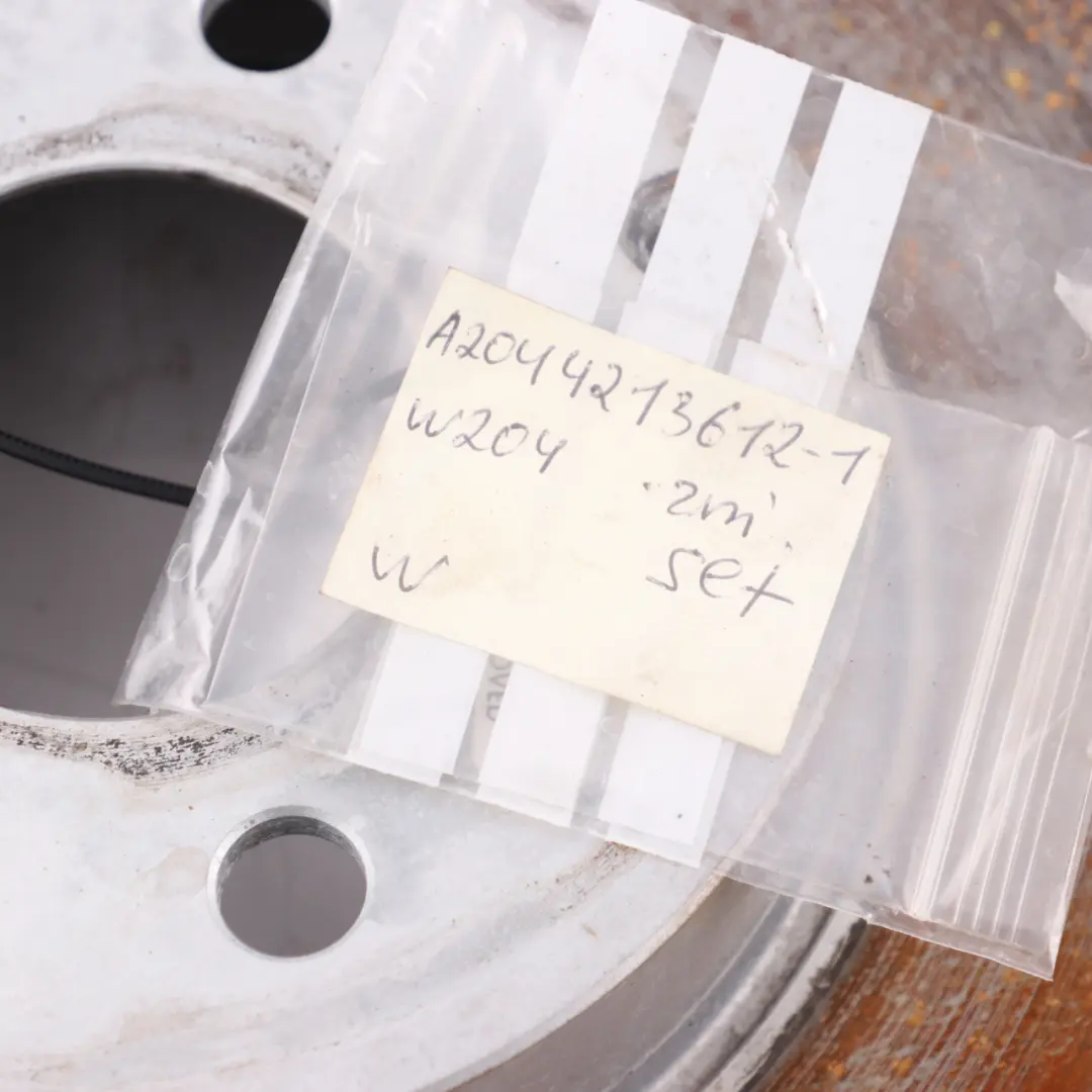 Mercedes W204 Brake Disc Set AMG Front Left Right Wheel N/O/S Braking Unit Bosch - SKU A2044213612-1 - Part number A2044213612