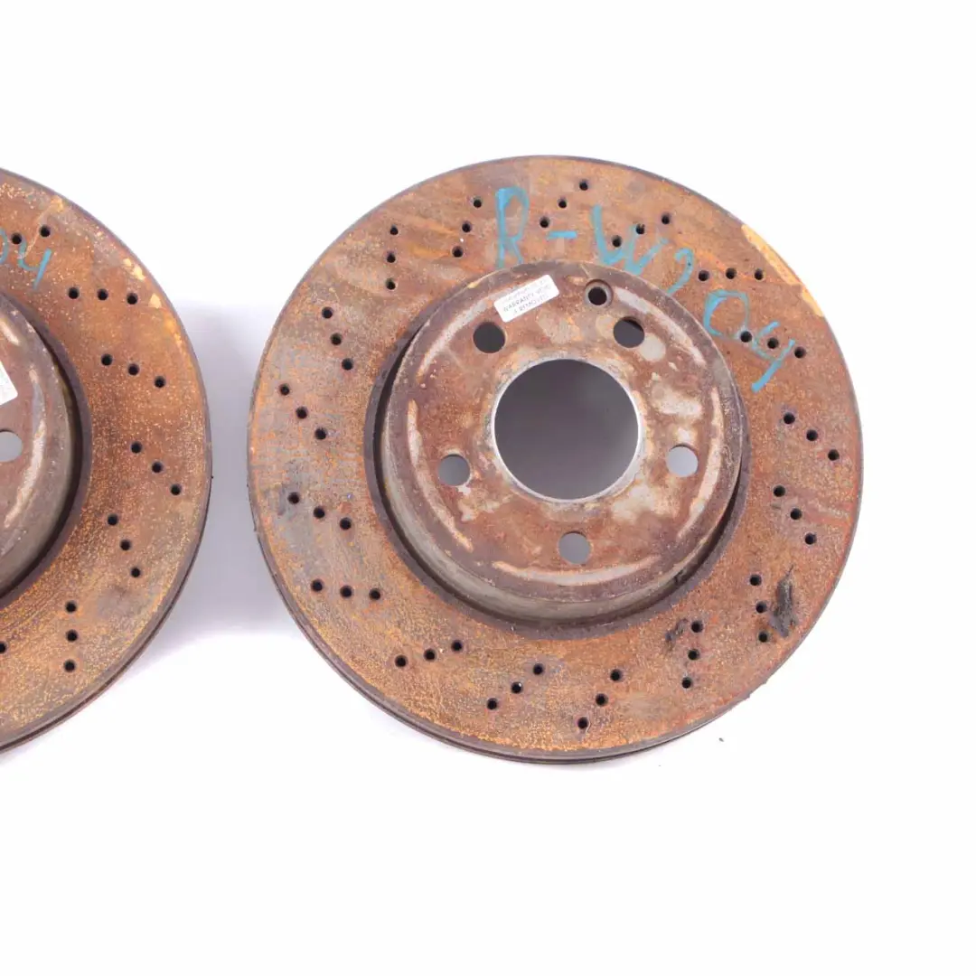 Mercedes W204 Bremsscheiben Set AMG Vorne Links Rechts Rad Bremseinheit - SKU A2044213612 - Teilenummer A2044213612