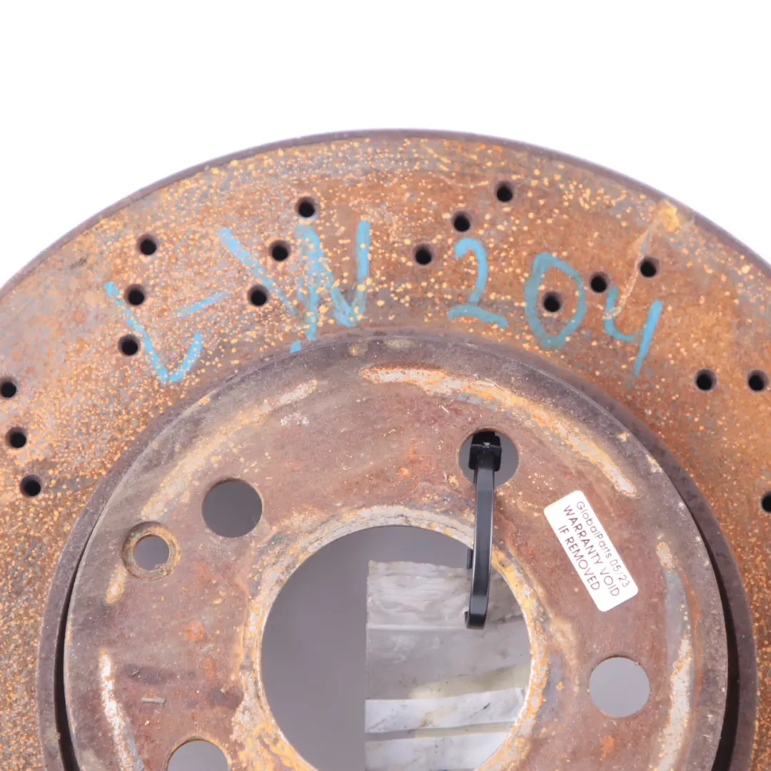 Mercedes W204 Jeu Disques Frein AMG Avant Gauche Droite Roue - SKU A2044213612 - Numéro de pièce A2044213612