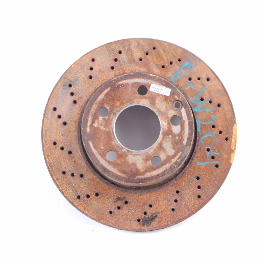 Set Dischi Freno AMG Anteriore Sinistro Destro Ruota per Mercedes W204 con numero di parte A2044213612 Mercedes W204 Set Dischi Freno AMG Anteriore Sinistro Destro Ruota - SKU A2044213612 - Numero di parte A2044213612