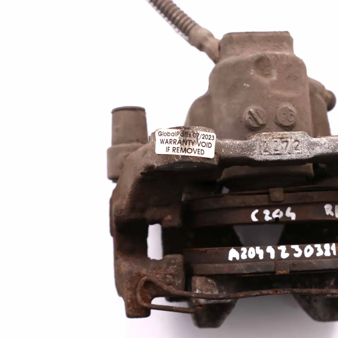 Mercedes W204 pinza de freno trasero izquierdo unidad rueda - SKU A2044230321 - Número de pieza A2044230321